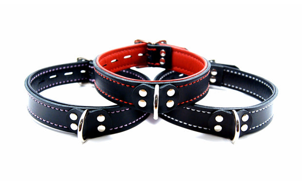 Lined Dee Ring Collar