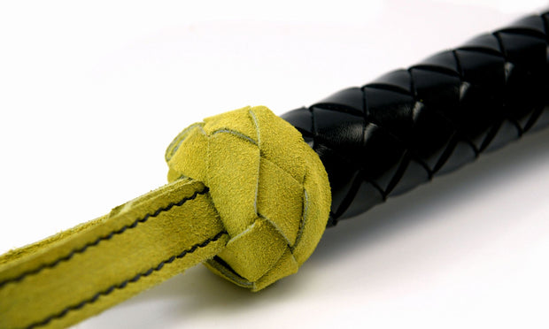 Classic Flogger - Lime Green Suede