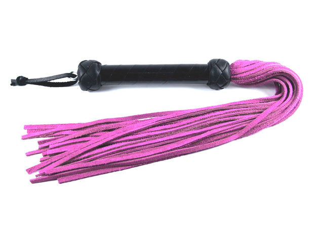 Mini Flogger - Pink Suede