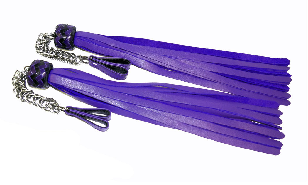Classy PU Flogger (2 Colors) - Affordable Dungeon
