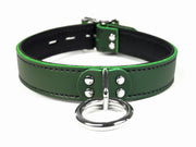 Green Slave Submissive Collar