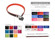 Locking Heart Collar