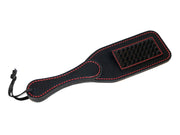 Leather Paddle with Rubber Spikes