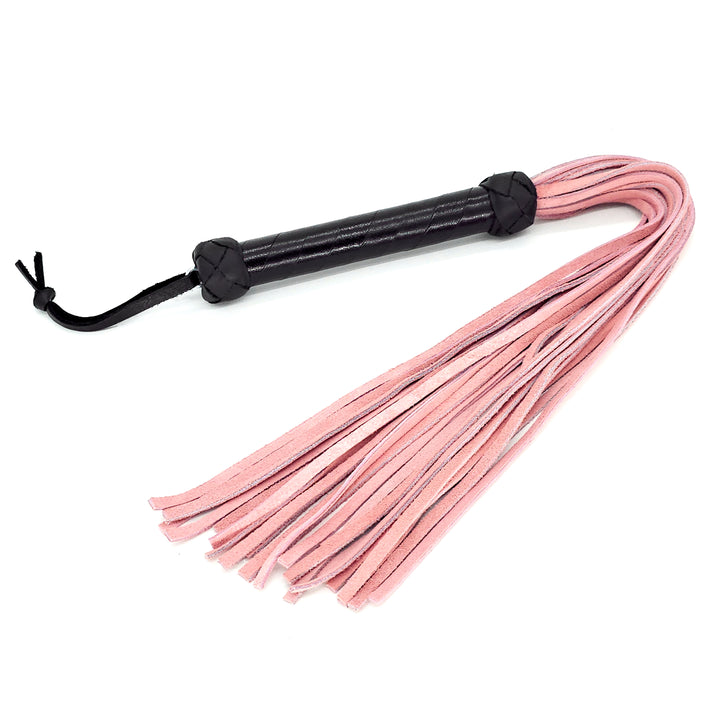 Mini Flogger<br>Light Pink Suede Tails