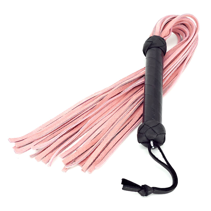 Mini Flogger<br>Light Pink Suede Tails