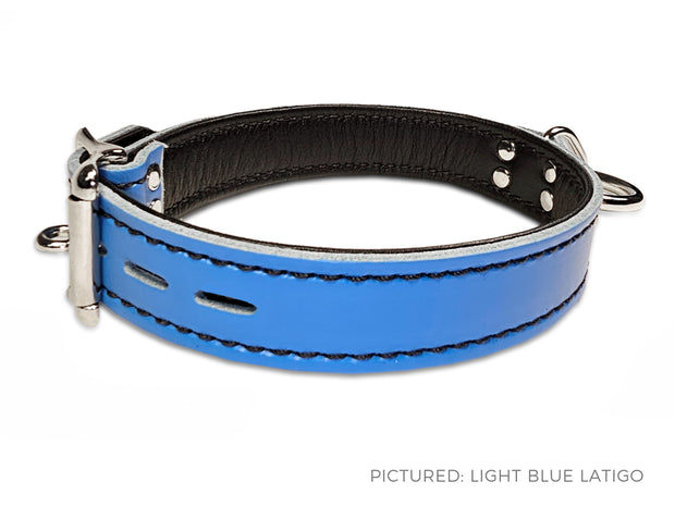 Blue Slave Submissive Collar