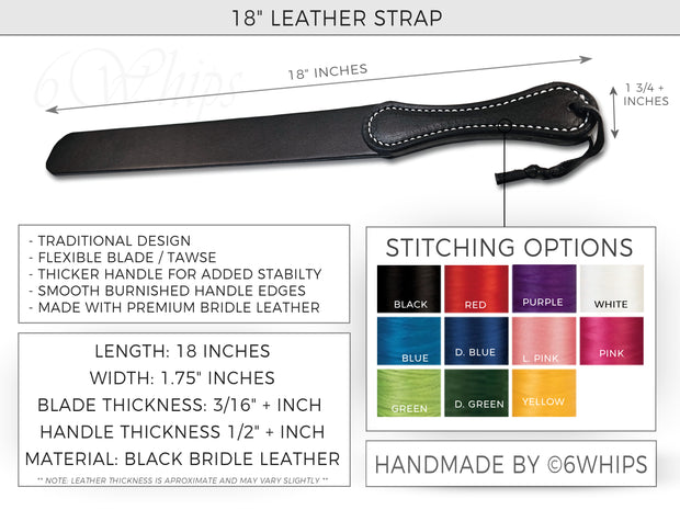 Single Leather Strap