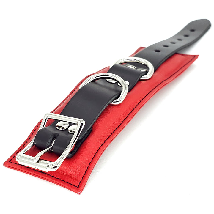 Padded Cuffs - Red