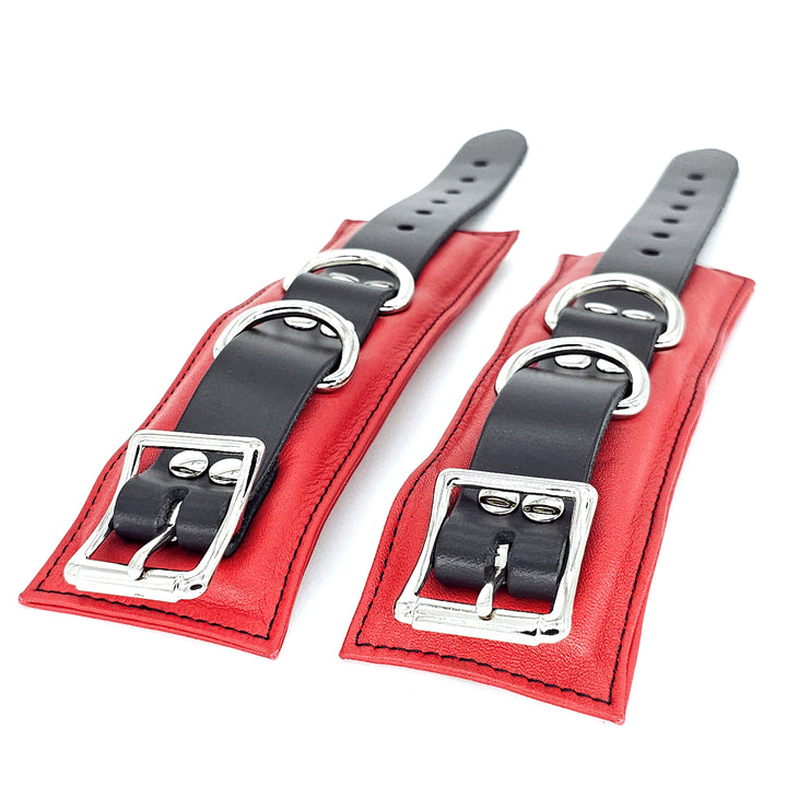 Padded Cuffs - Red
