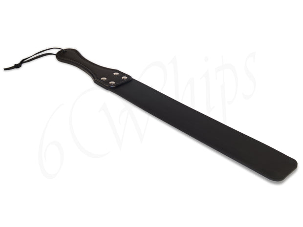 Leather Strap Handle with Rubber Tawse Slapper End