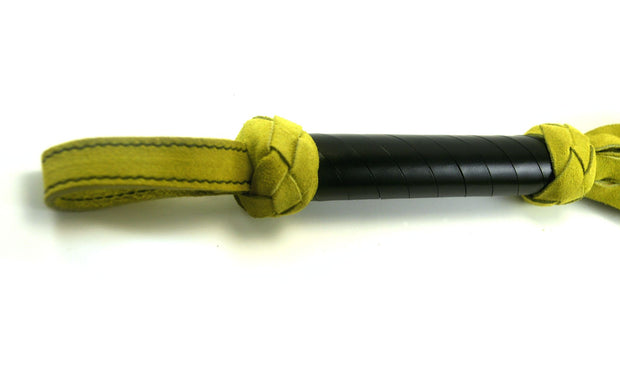 Classic Flogger - Lime Green Suede
