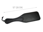 Custom Black Leather Paddle 