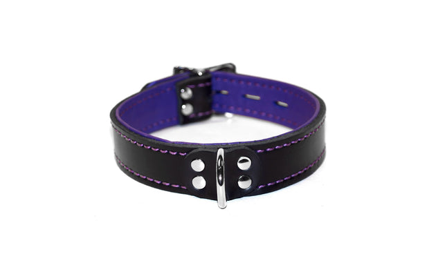 Lined Dee Ring Collar